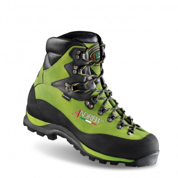 ANDREW NEPAL SAFETY/P art. 5050 verde scarpone ANTINFORTUNISTICO uomo con fodera SIMPATEX  