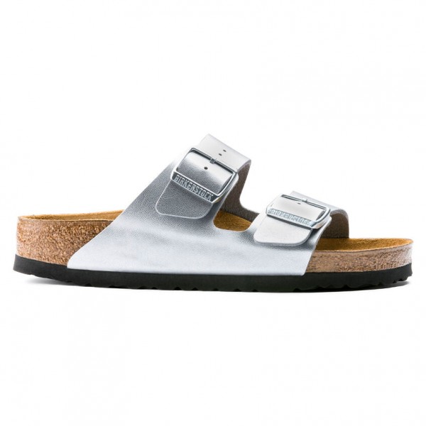 BIRKENSTOCK ARIZONA Silver 1012283 sandalo donna BIRKO-FLOR  