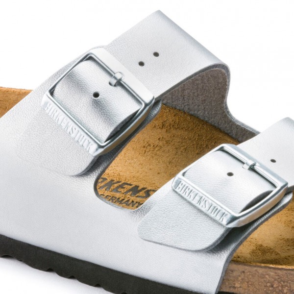 BIRKENSTOCK ARIZONA Silver 1012283 sandalo donna BIRKO-FLOR  