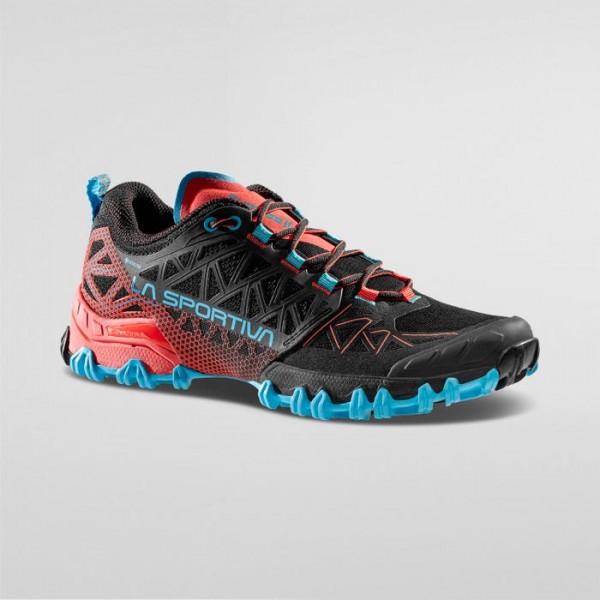 La Sportiva BUSHIDO II W's GTX scarpa donna trail runnig art. 46Z 999402 Black/Hibiscus