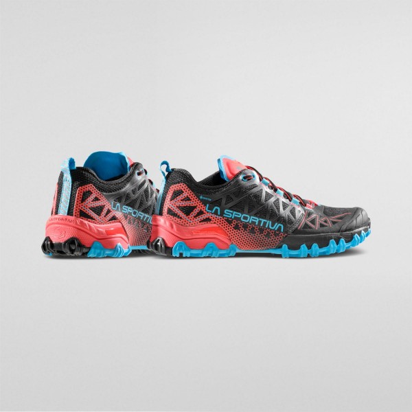 La Sportiva BUSHIDO II W's GTX scarpa donna trail runnig art. 46Z 999402 Black/Hibiscus