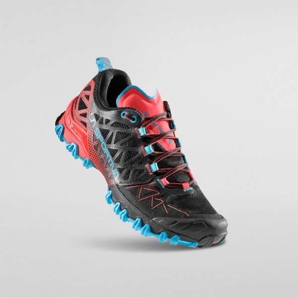 La Sportiva BUSHIDO II W's GTX scarpa donna trail runnig art. 46Z 999402 Black/Hibiscus